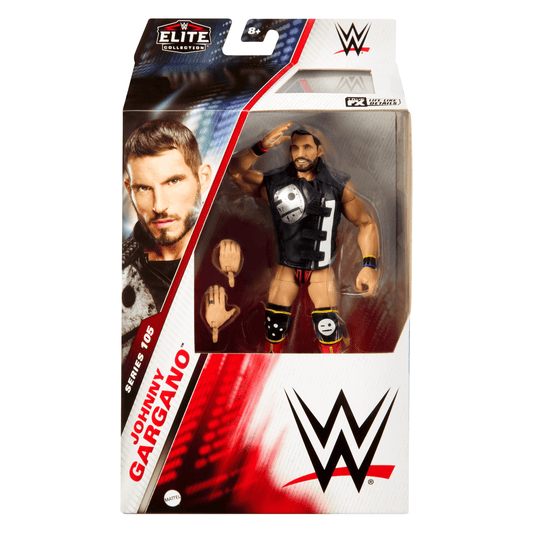 WWE Elite Johnny Gargano Action Figure, 6-inch Collectible Superstar With Articulation & Accessories
