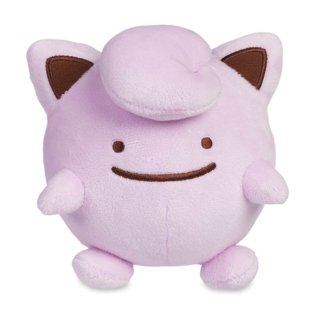 Ditto As Jigglypuff Plush - 5 In.