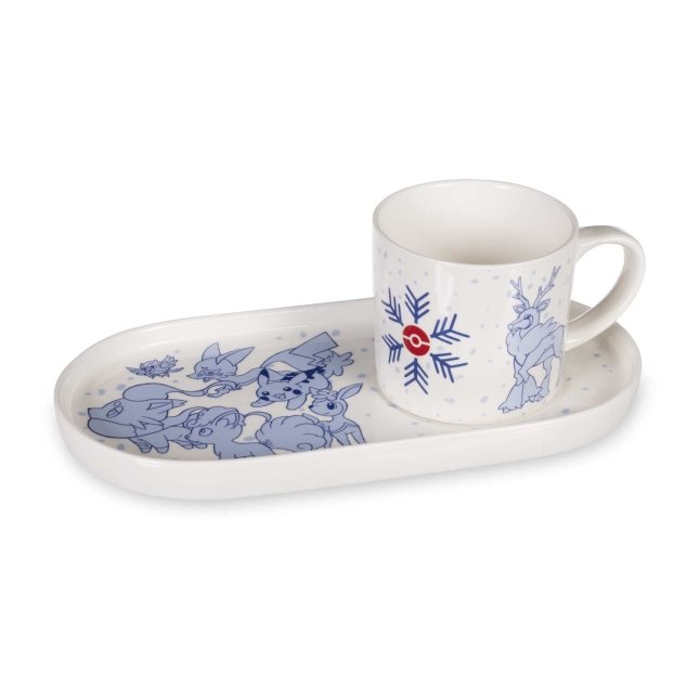 Pokémon Winter Woodland Mug & Snack Plate Set (2-Piece)