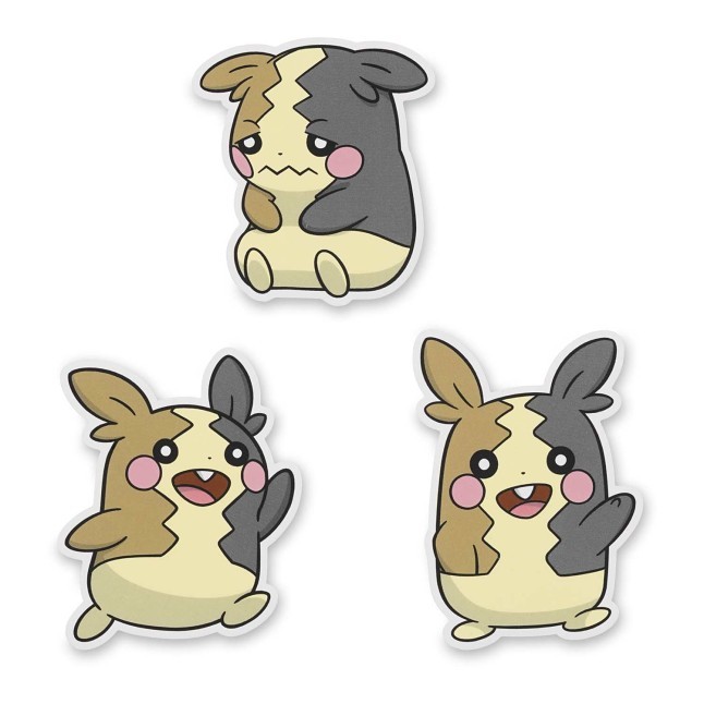 Morpeko (Full Belly Mode) Stickers (3-Pack)