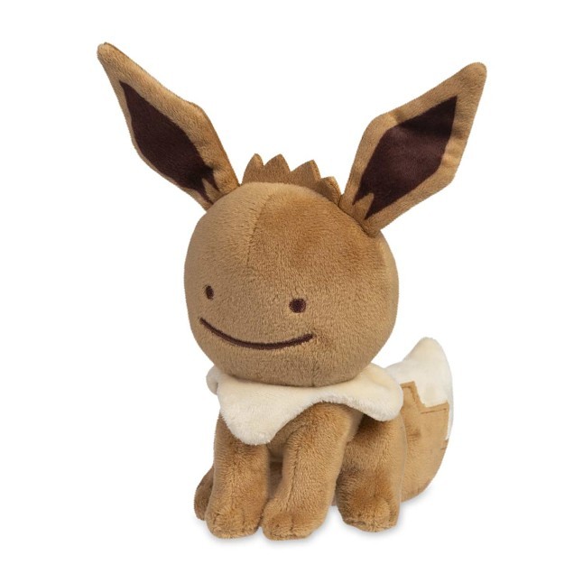 Ditto As Eevee Plush - 6 ¾ In.