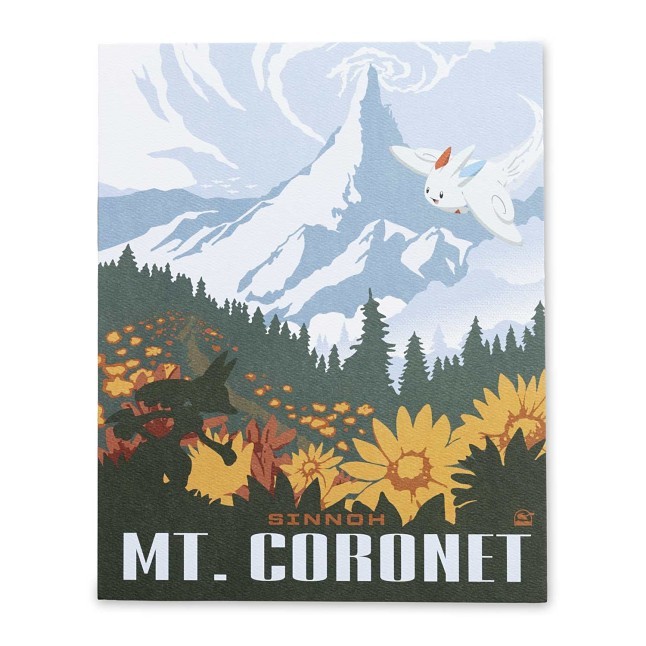 Sinnoh Explore Pokémon Poster