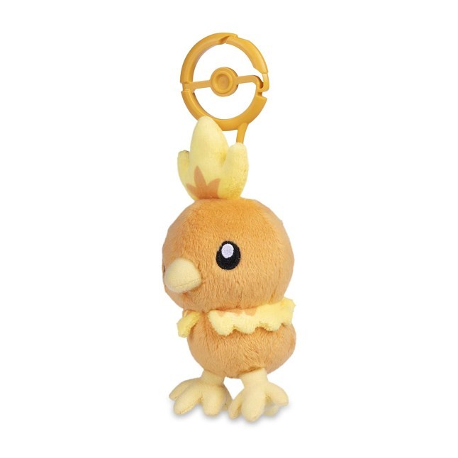 Torchic Adventure Partners Plush Key Chain