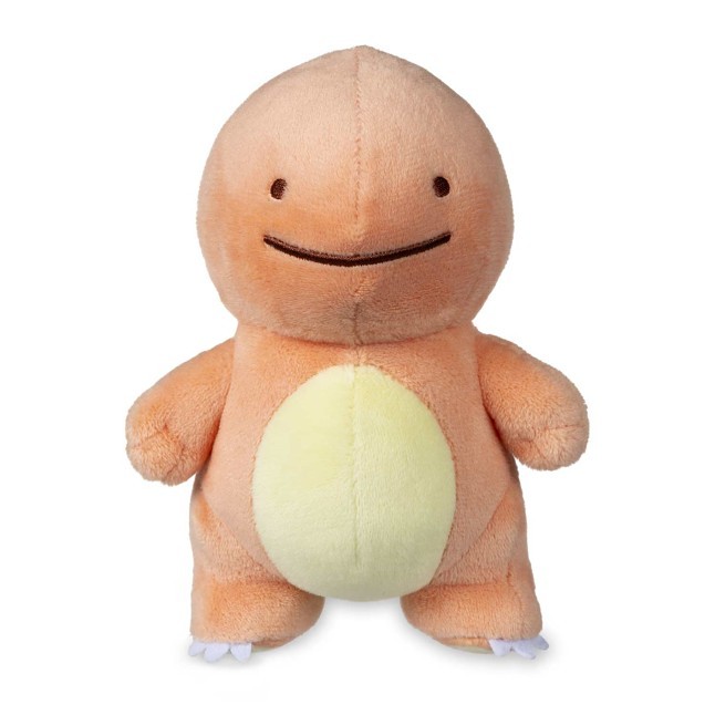 Ditto As Charmander Plush - 6 In.