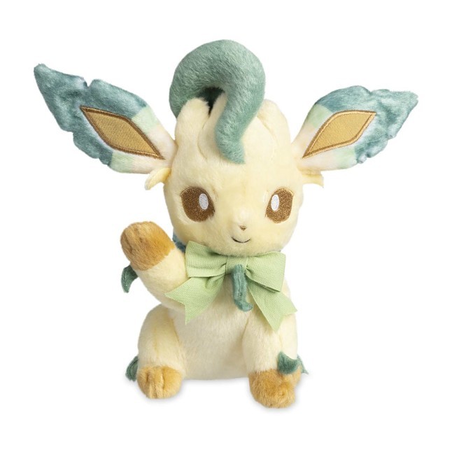 Eevee Collection: Leafeon Plush - 8 In.