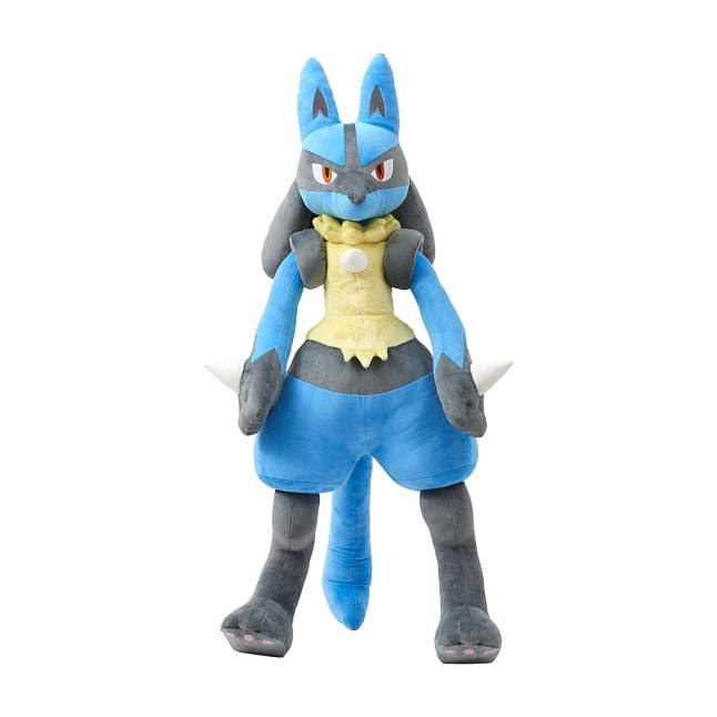 Lucario Pokédex-Size Poké Plush - 47 ¼ In.